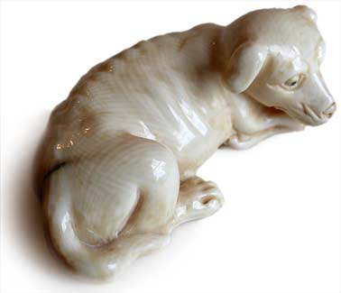 Stray Dog Netsuke