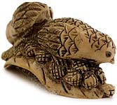 Quails Netsuke