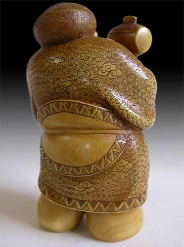 Daikoku God of Luck back