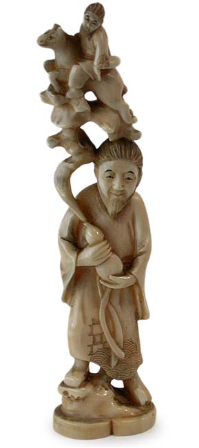 Chokwaro Sennin Okimono