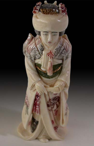 Young Bride Okimono
