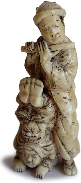 Shishi Netsuke
