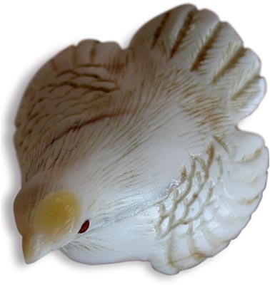Shita Kiri-suzume Netsuke