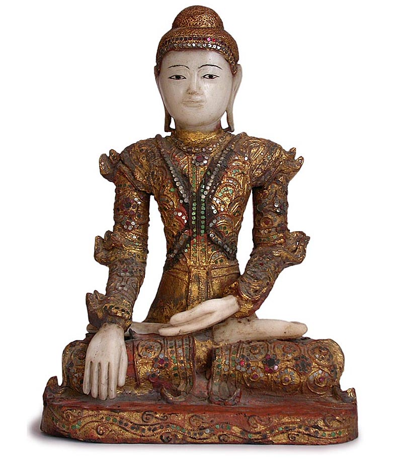 burmese marble Buddha