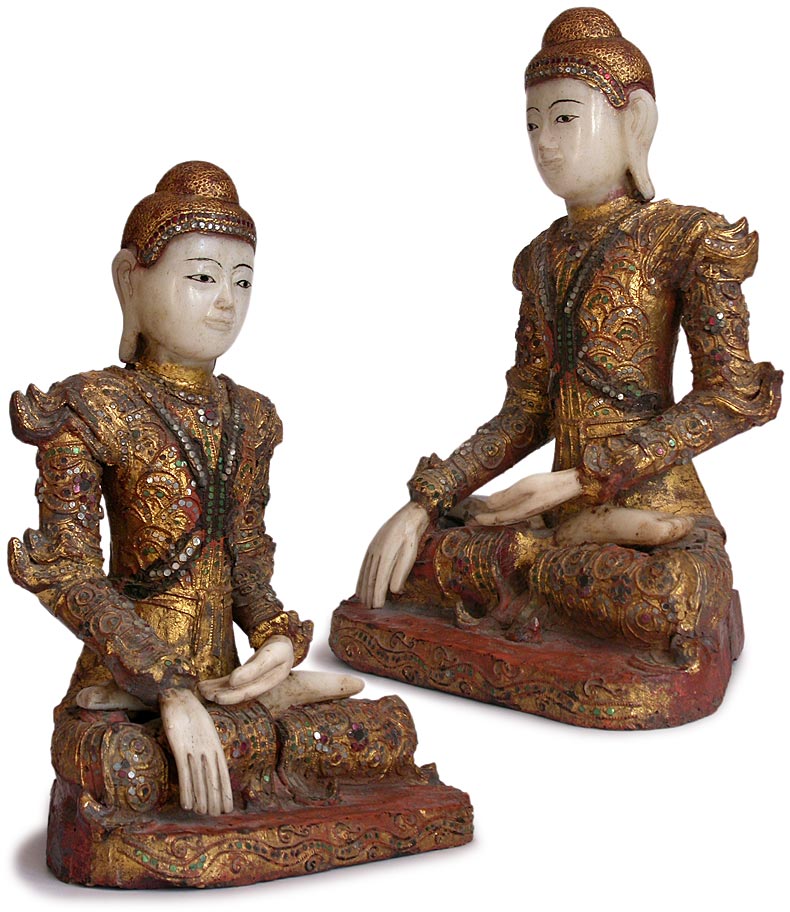 Alabaster Mandalay Buddha