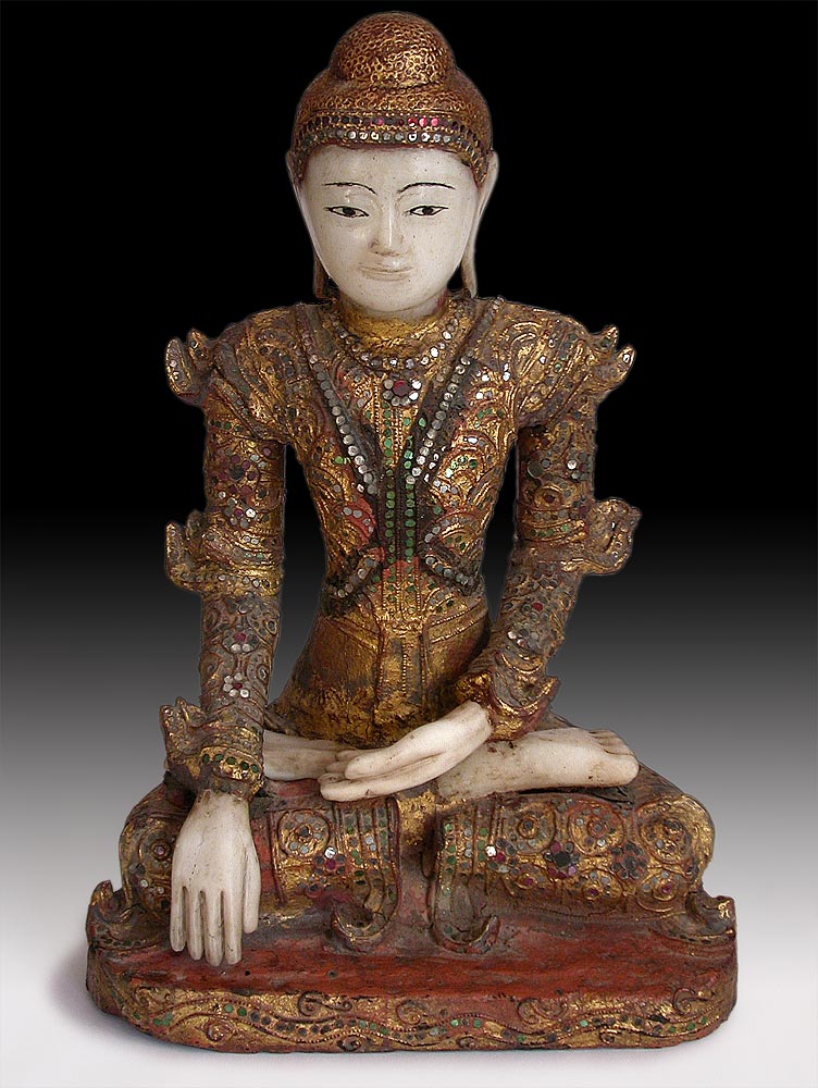 Alabaster Mandalay Buddha