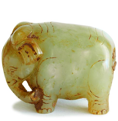 Celadon Jade Elephant