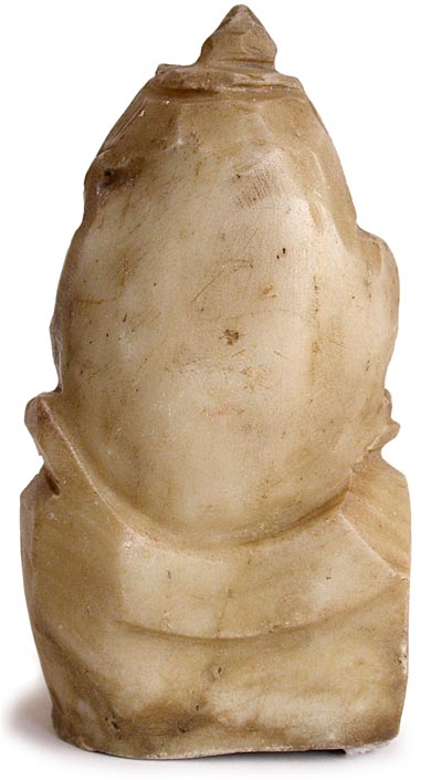 Hanuman Marble Bust Back