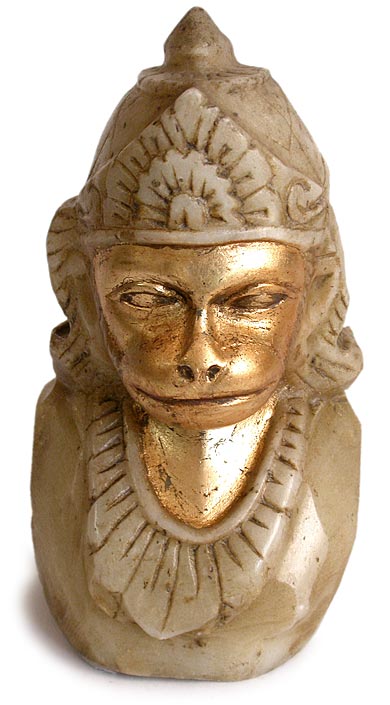 Hanuman Marble Bust