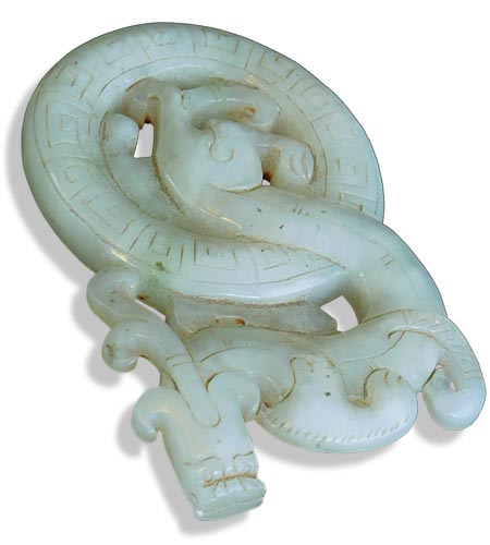 Jade Chilong Bi Disk