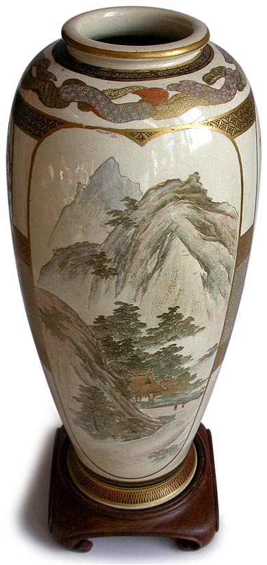 Kozan Satsuma Vase