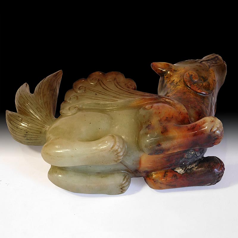 Nephrite Jade Zodiac Dog