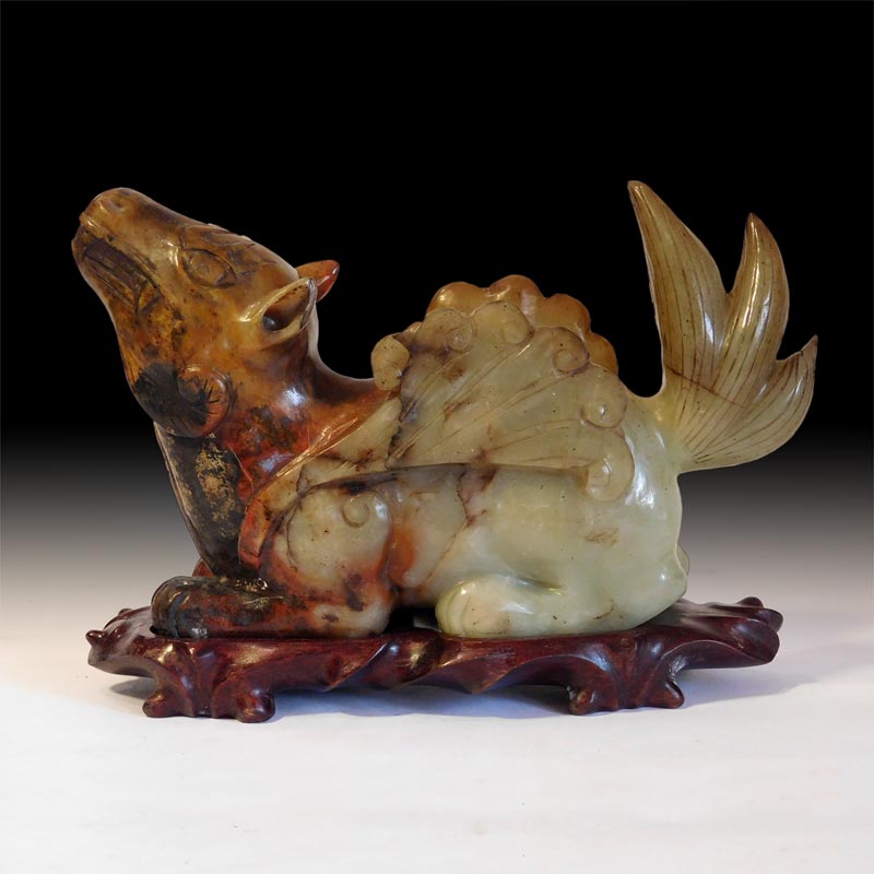 Nephrite Jade Sky Dog