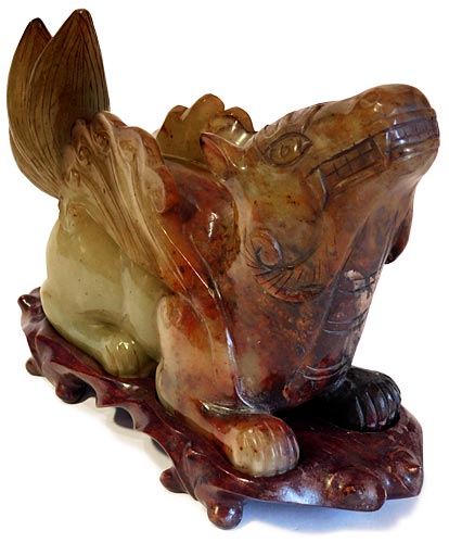 nephrite jade zodiac Sky dog