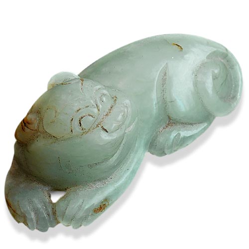 Jade Happy Lion