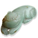 Jade Happy Lion