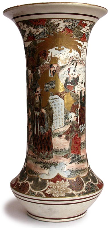 Sage Satsuma Vase