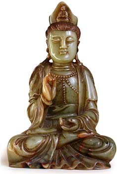 Green Stone Quan Yin