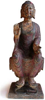 Maitreya on Two Lotuses