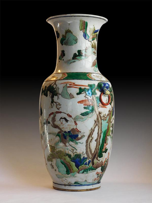 Kangxi Famille Verte Vase