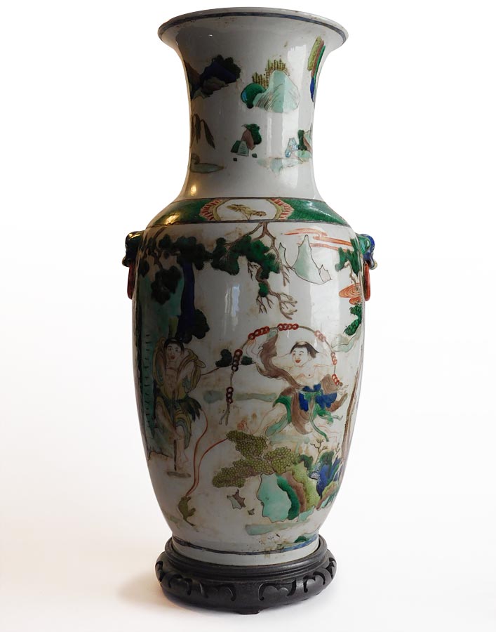 Kangxi Famille Verte Vase