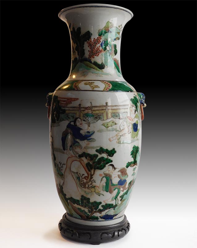 Kangxi Famille Verte Vase