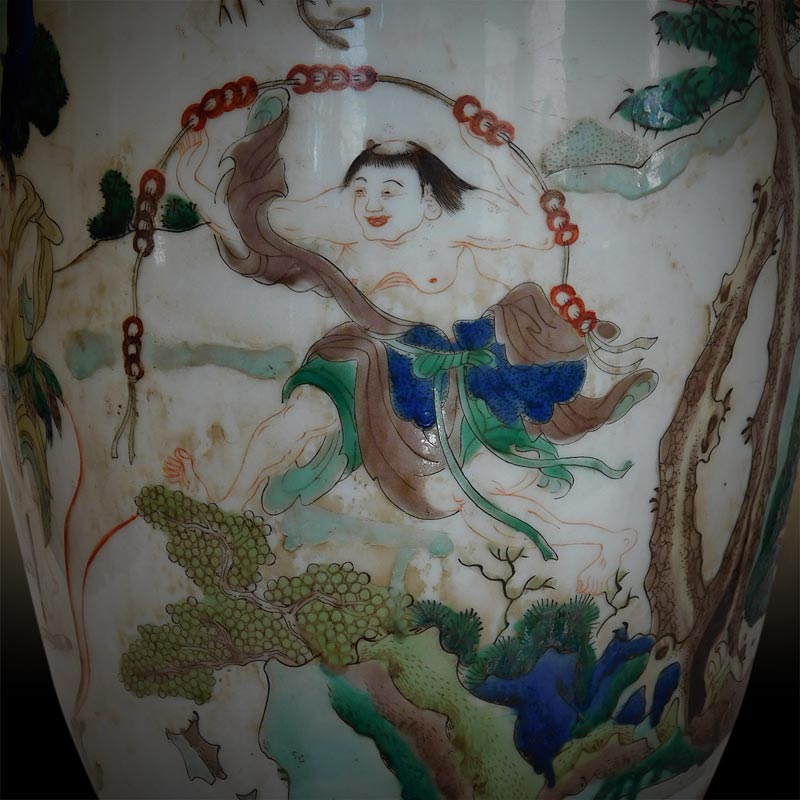 Kangxi Famille Verte Vase 
