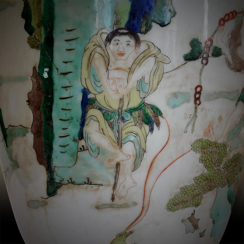 Kangxi Famille Verte Vase