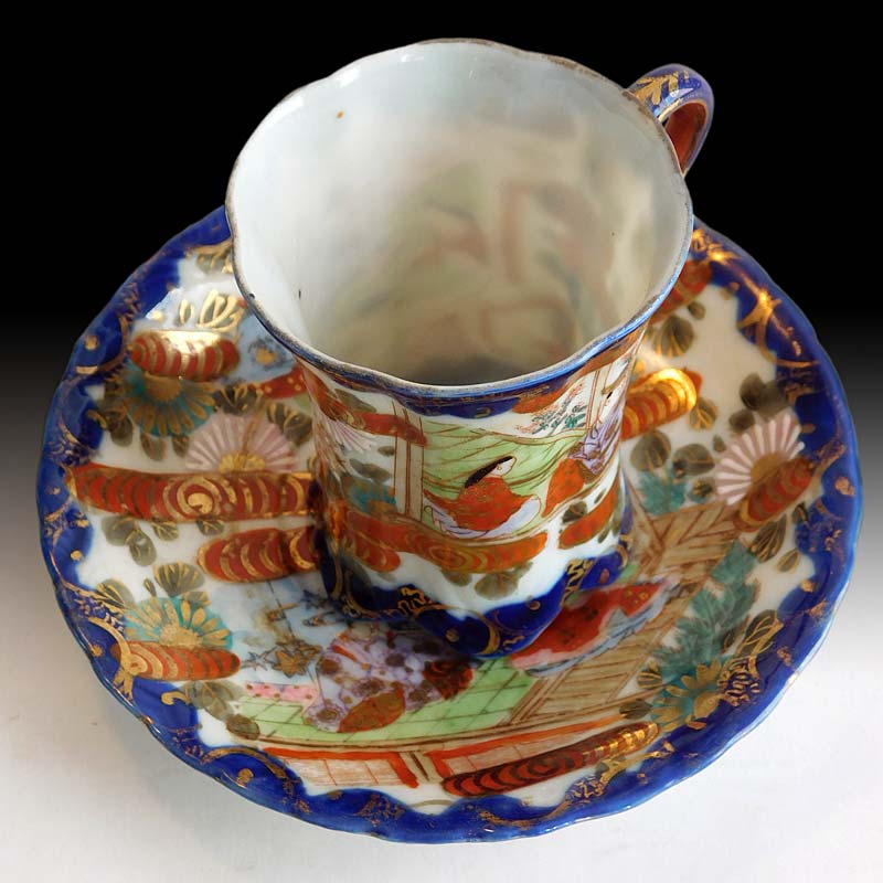 Tashiro Antique Kutani Tea Set