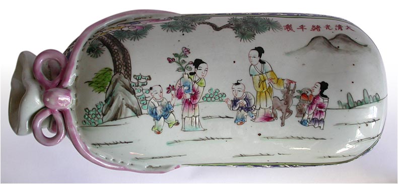 Guangxu Porcelain Pillow