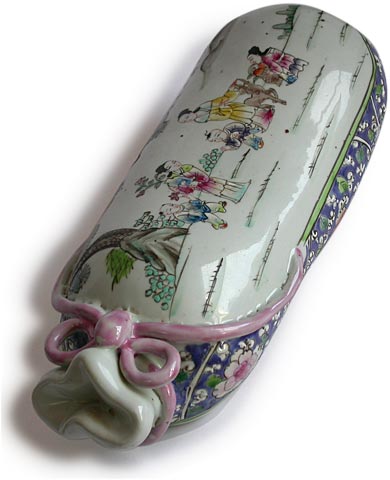 Guang-xu Porcelain Pillow