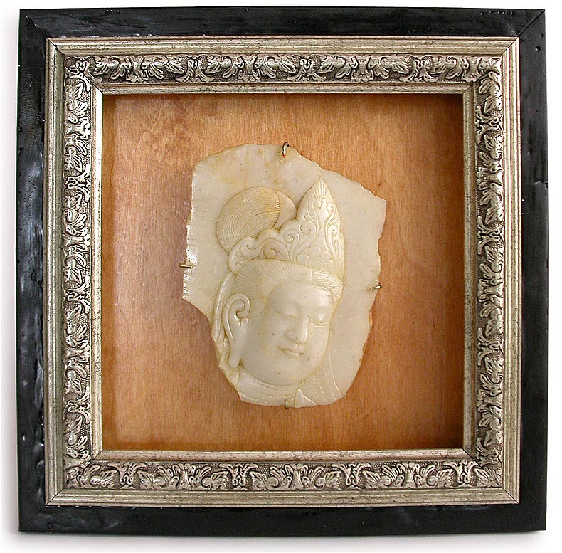 Guan Yin Marble Fragment