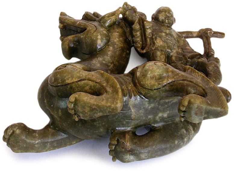 Liu Hai on Pixiu Statue