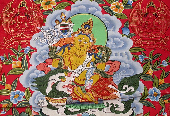Gouache Jambhala
