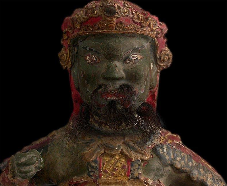 Qing Dharmapala close-up