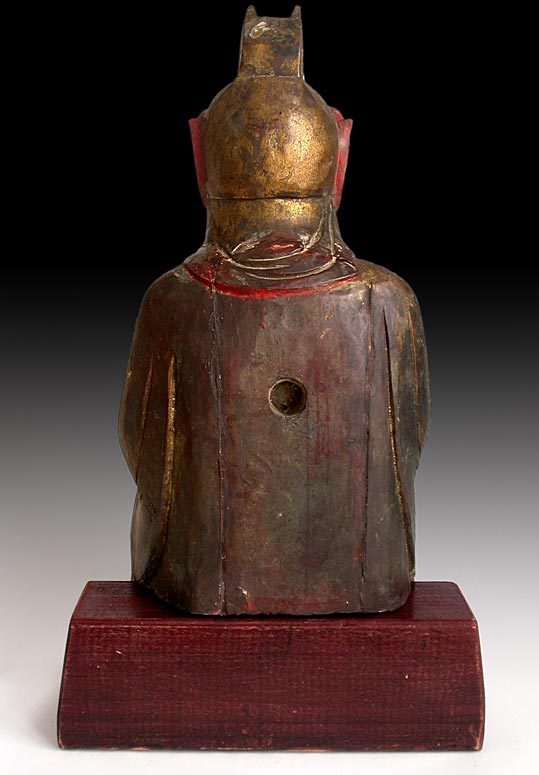 taoist Warrior effigy back