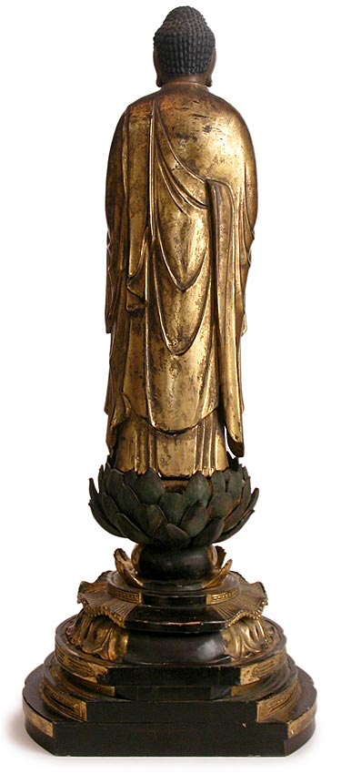 Amitabha Wood Buddha