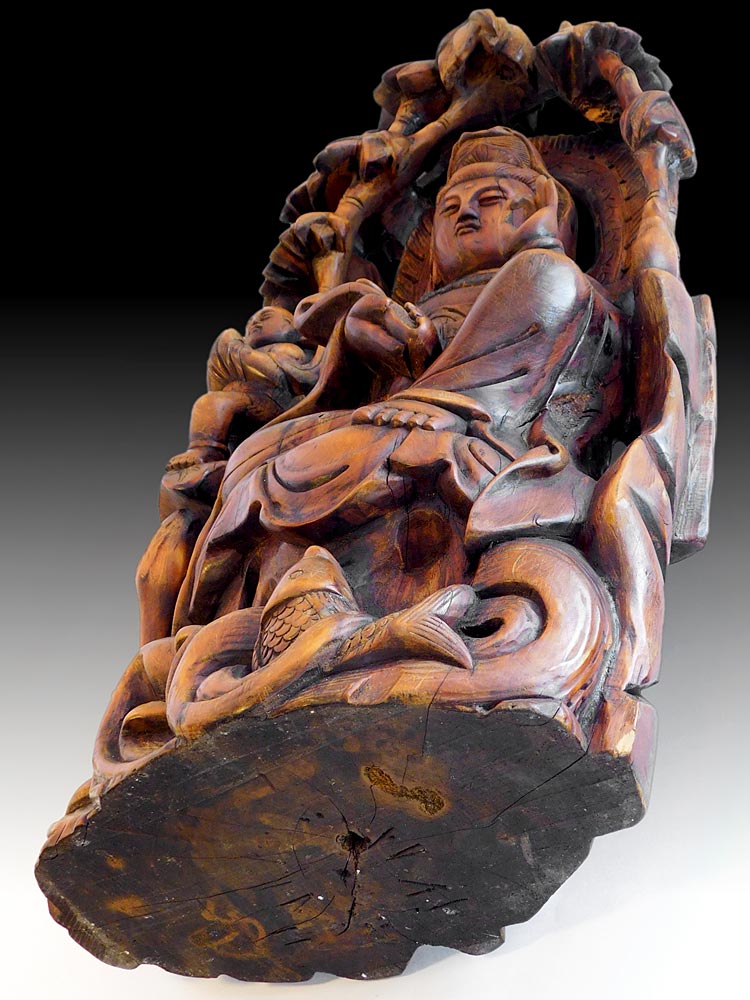 Bamboo Grove Guanyin close up