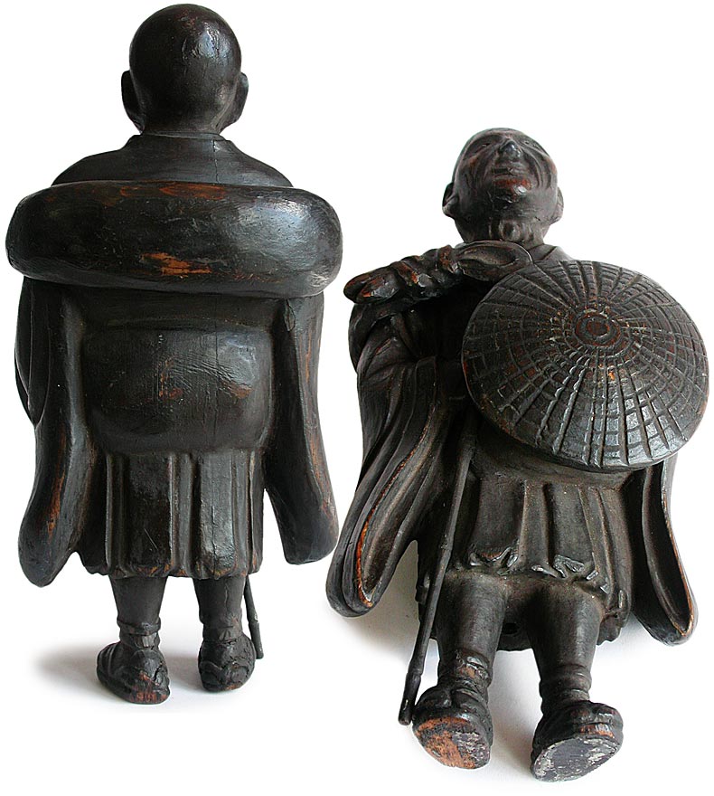 Blindman Zen Monk Statue