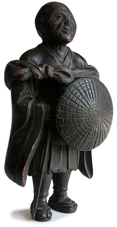 Blindman Zen Monk Statue