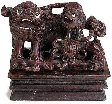 Foo Dog and Cub 