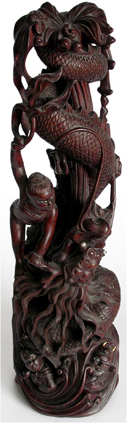 Red Boy No Cha Taming Dragon