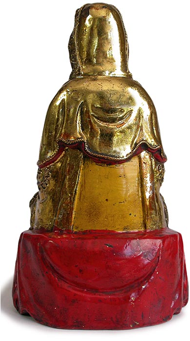 Gilt Wood Kuanyin back