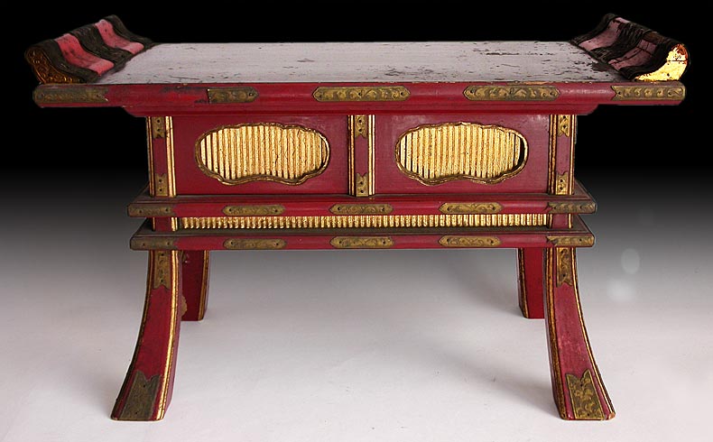 Japanese Shrine Pedestal