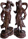 Kongorikishi Wood Statues