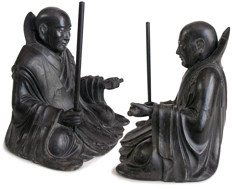 Nichiren with keisaku