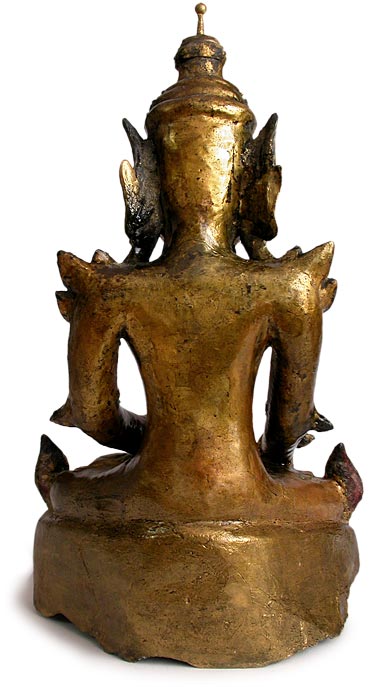 Burmese Lacquer Shell Buddha