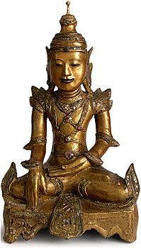 Thai Lacquer Buddha