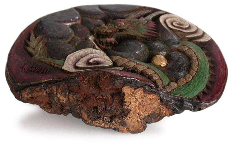Dragon Reishi Carving