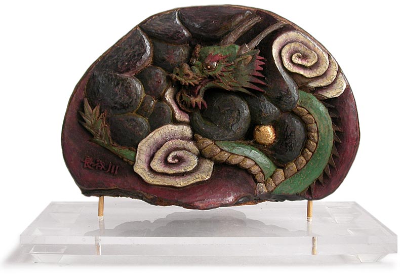Dragon Reishi Carving